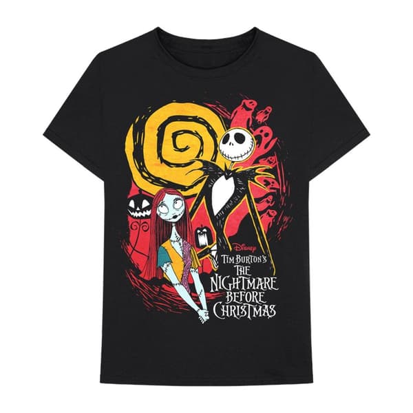Nightmare Before Christmas Unisex Adult Ghost T-Shirt