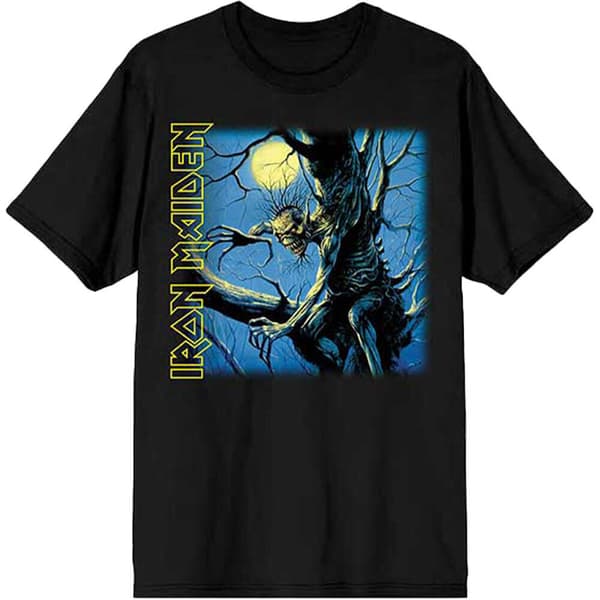 Iron Maiden Unisex Adult Fear Of The Dark Track List T-Shirt