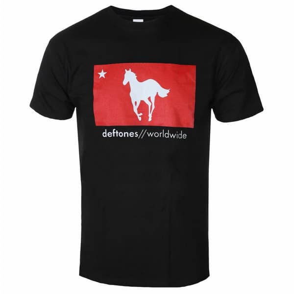 Deftones Unisex vuxen Star & Pony bomulls-T-Shirt för vuxna