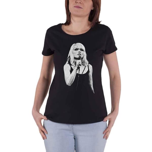 Debbie Harry Dame/kvinder Open Mic T-shirt i bomuld