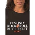 Miniatyrbilde 3 av 3: The Rolling Stones Womens/Ladies It´s Only R&R But I Like It Foil T-Shirt