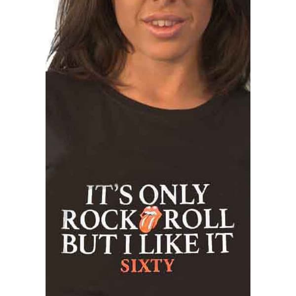 The Rolling Stones Womens/Ladies It´s Only R&R But I Like It Foil T-Shirt