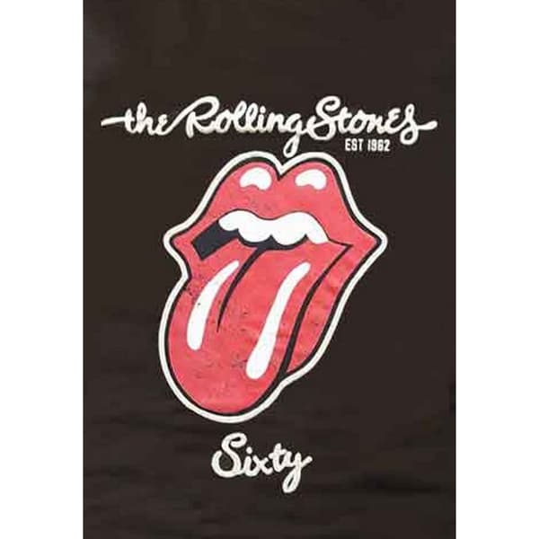 The Rolling Stones Kvinnor/Damer Sixty Plastered Suede T-Shirt
