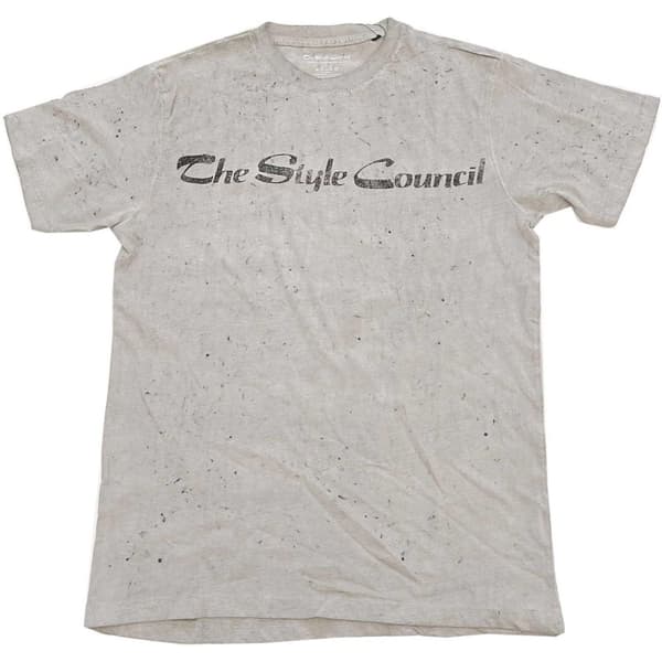 The Style Council Unisex T-Shirt i bomull med logotyp för vuxna