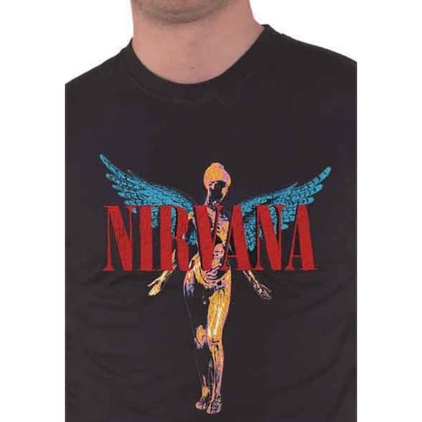 Nirvana Unisex vuxen Angelic Plus T-shirt för vuxna