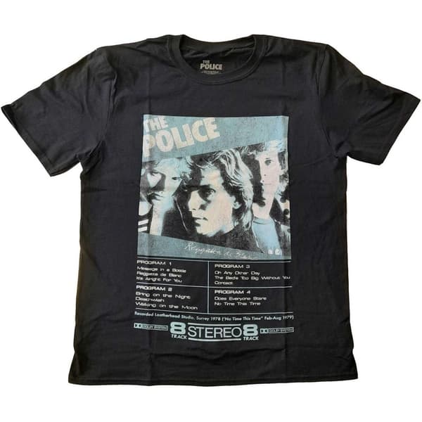 The Police Unisex Adult Reggatta 8 Track Cotton T-Shirt