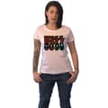 Miniatyrbillede 1 af 3: Kiss Dame/Ladies Logo, ansigter og ikoner T-shirt i bomuld