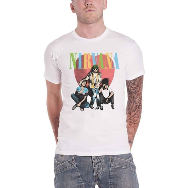 Nirvana Unisex voksen Trapper Hat bomulds T-shirt