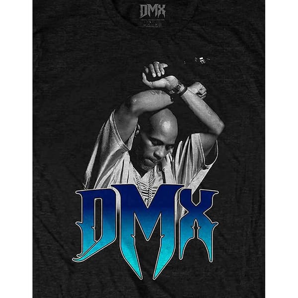 DMX Unisex T-shirt i bomuld med krydsede arme for voksne