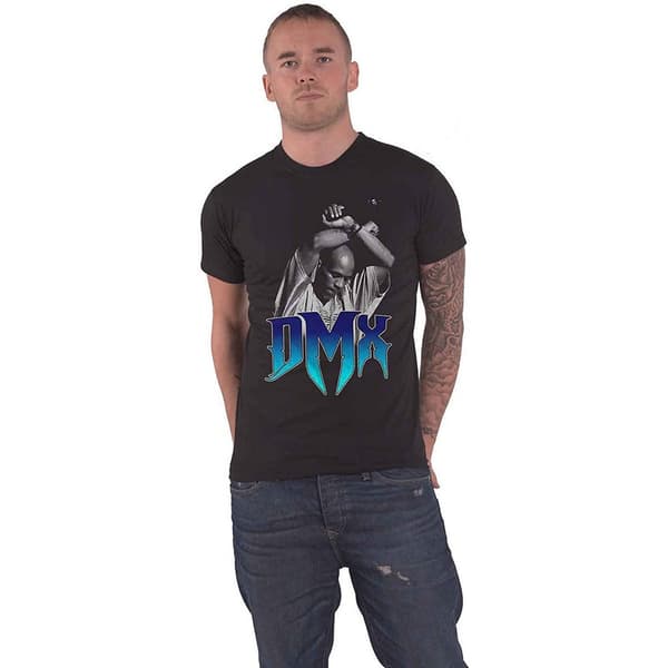 DMX Unisex T-shirt i bomuld med krydsede arme for voksne