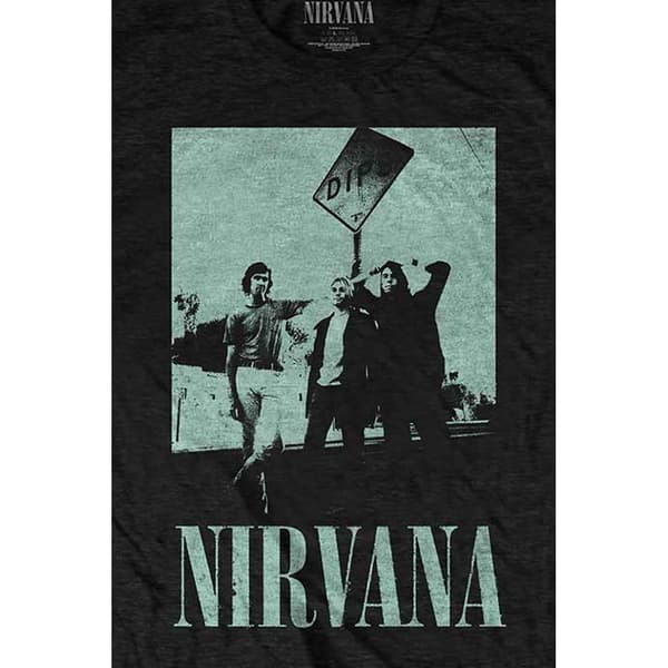 Nirvana Unisex vuxen Dips bomulls-T-Shirt för vuxna