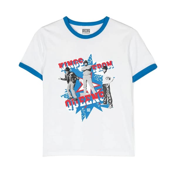 Run DMC Unisex Adult Kings From Queens T-Shirt