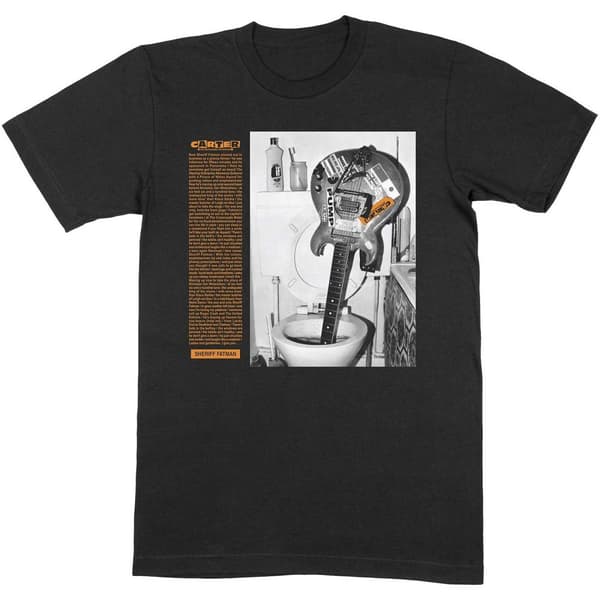 Carter the Unstoppable Sex Machine Unisex Adult Sheriff Fatman T-Shirt