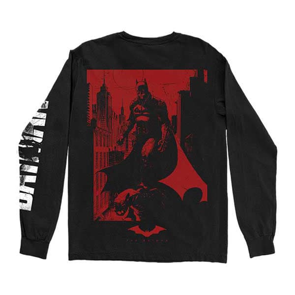 Batman Unisex T-shirt med lange ærmer i bomuld til voksne