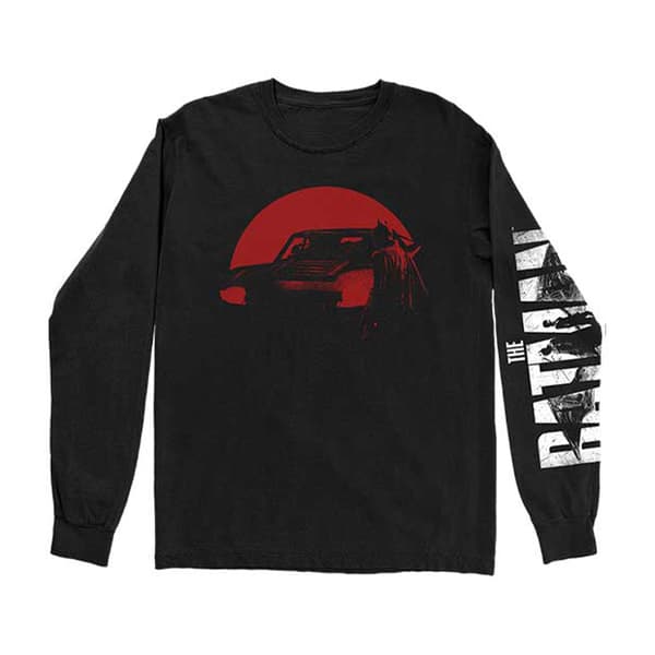 Batman Unisex T-shirt med lange ærmer i bomuld til voksne