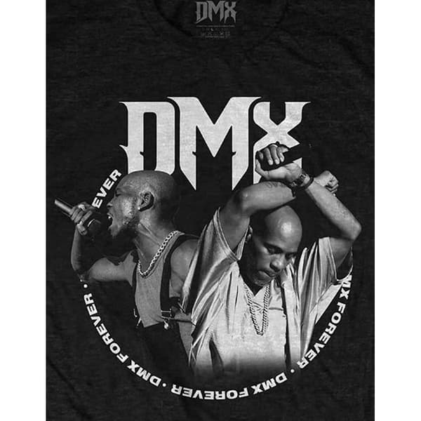 DMX Unisex vuxen Forever Circle bomulls-T-Shirt för vuxna