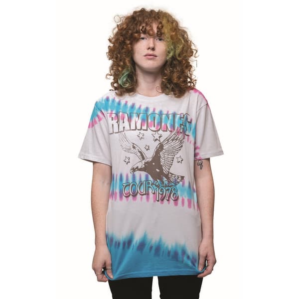 Ramones Unisex vuxen Tour 1978 Eagle T-Shirt