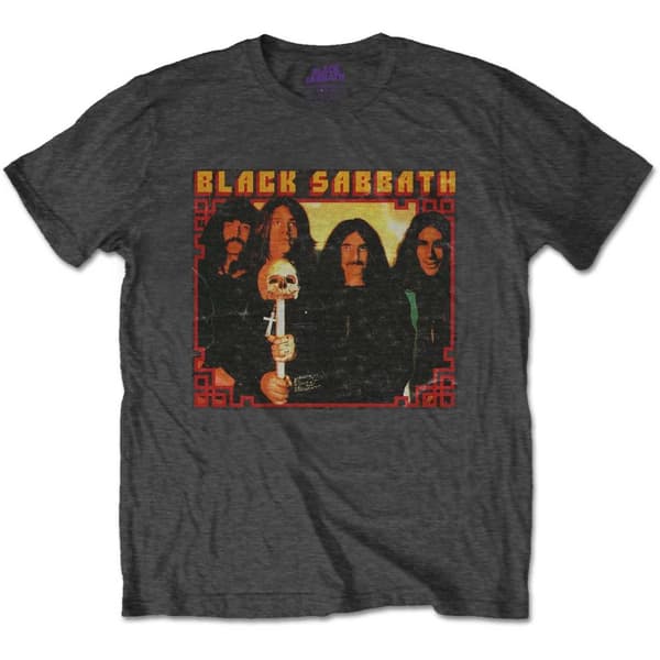 Black Sabbath Unisex vuxen Japan Photograph Cotton T-Shirt Charcoal Grey XXL