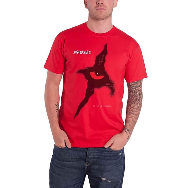 Bad Wolves Unisex Adult Dear Monsters Eye T-Shirt
