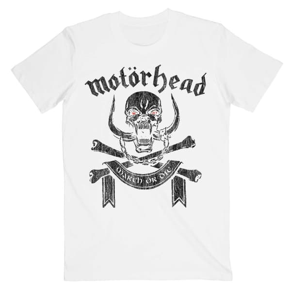 Motorhead Unisex Adult March Or Die Cotton T-Shirt