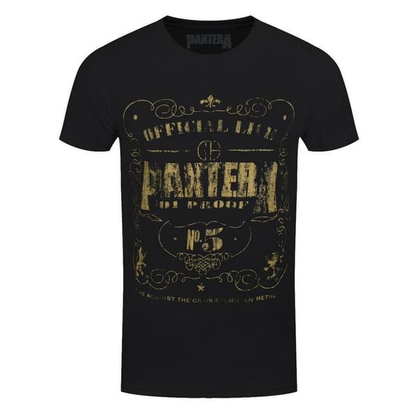 Pantera Unisex vuxen 101 Proof bomulls-T-Shirt för vuxna