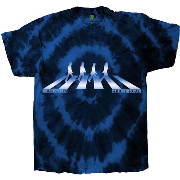 The Beatles Unisex vuxen Abbey Road Crossing Gradient Dip Dye T-Shirt