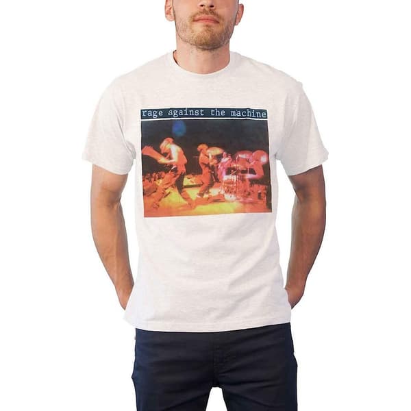 Rage Against the Machine Unisex voksen Vrede er en gave Tilbage Print bomulds T-shirt