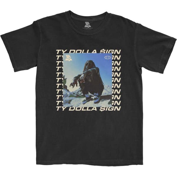 Ty Dolla $ign Unisex Adult Global Square Cotton T-Shirt