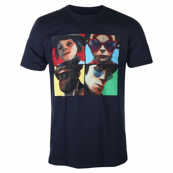 Gorillaz Unisex Humanz bomulds T-shirt til voksne