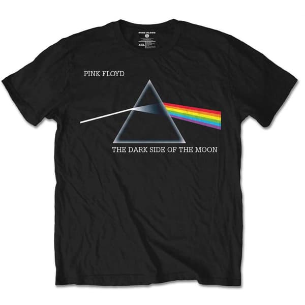 Pink Floyd Unisex T-shirt til voksne med Dark Side Of The Moon