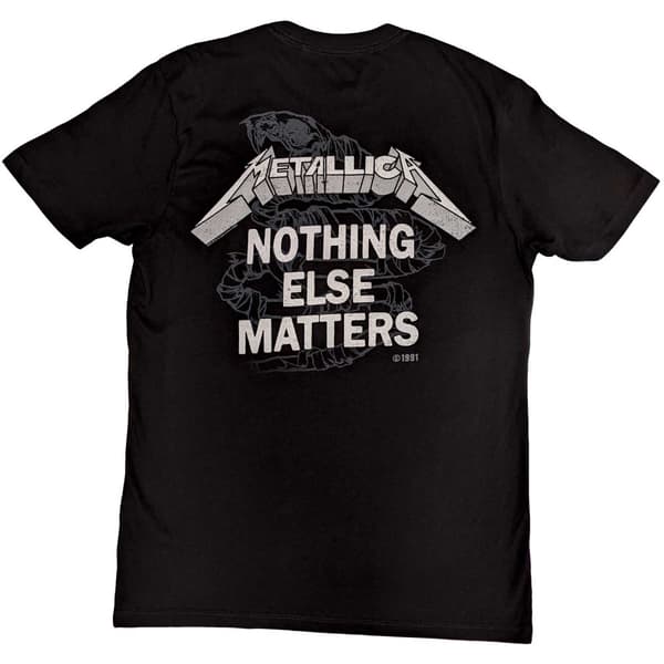 Metallica Unisex Adult Nothing Else Matters Cotton T-Shirt