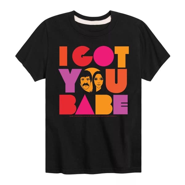Sonny & Cher Unisex voksen I Got You Babe bomulds T-shirt