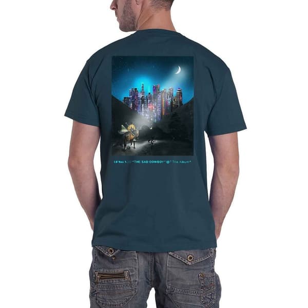 Lil Nas X Unisex T-Shirt i bomullsbomull för album för vuxna