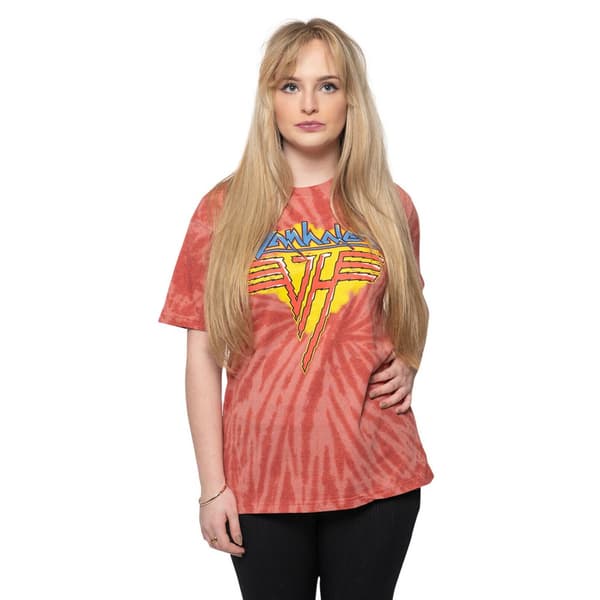 Van Halen Unisex T-shirt med Jagged-logo til voksne