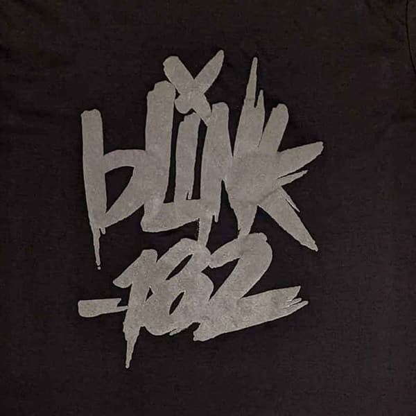 Blink 182 Unisex Adult Neon Cotton Logo T-Shirt