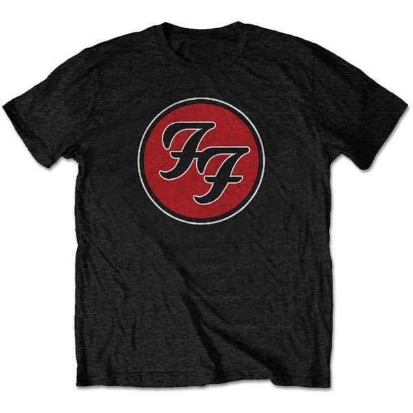 Foo Fighters T-shirt i bomull med logotyp för barn/barn