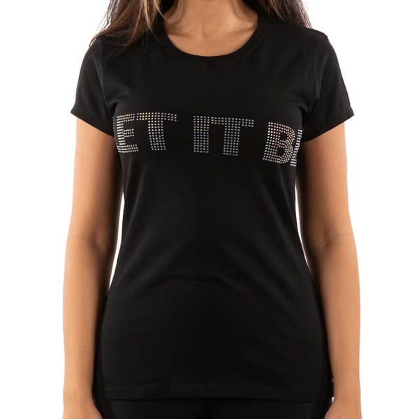 The Beatles Dame/Ladies Let It Be T-shirt med udsmykning