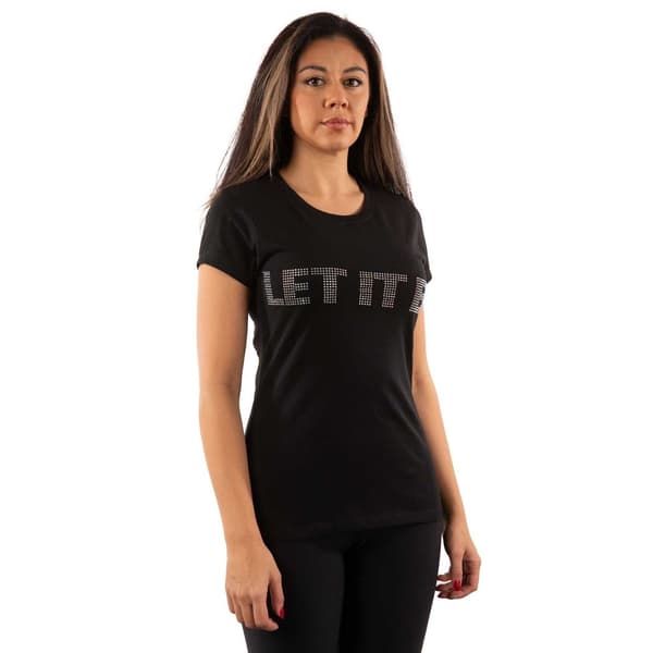 The Beatles Dame/Ladies Let It Be T-shirt med udsmykning