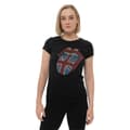 Miniatyrbild 4 av 4: The Rolling Stones Kvinnor/Damer Classic bomulls-T-Shirt med utsmyckning