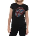Miniatyrbild 1 av 4: The Rolling Stones Kvinnor/Damer Classic bomulls-T-Shirt med utsmyckning