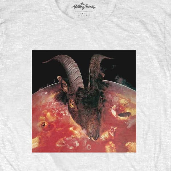 The Rolling Stones Unisex vuxen gethuvud soppa T-Shirt