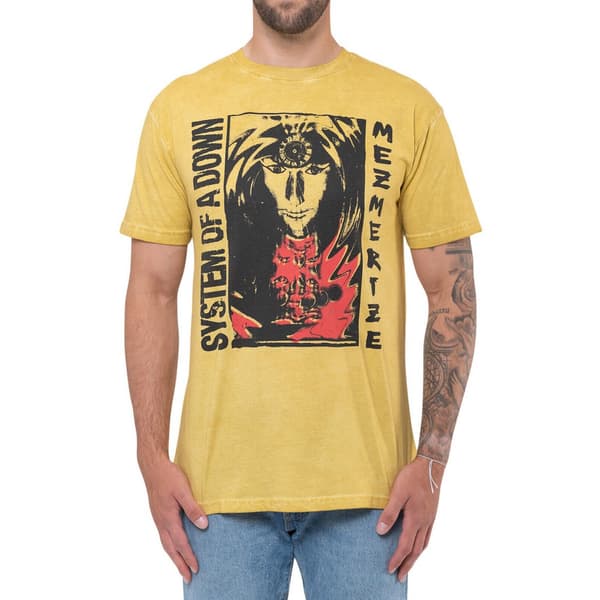 System Of A Down Unisex T-Shirt för vuxna med reflektioner i mineralvätt