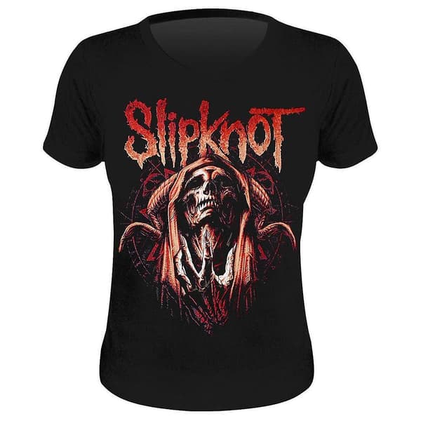 Slipknot Womens/Ladies Evil Witch T-Shirt