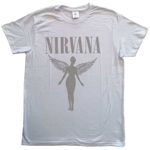 Nirvana Unisex Adult In Utero Tour Back Print T-Shirt