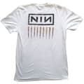 Miniatyrbild 2 av 2: Nine Inch Nails Unisex T-shirt för vuxna med nedåtgående spiral