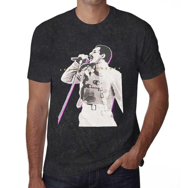 Freddie Mercury Unisex Adult Glow T-Shirt
