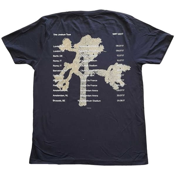 U2 Unisex Adult Joshua Tree T-Shirt