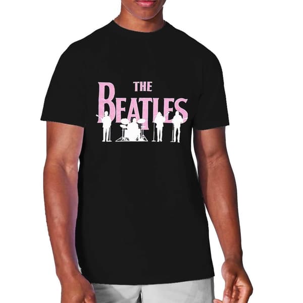 The Beatles Unisex vuxen Silhouette Hi-Build T-Shirt