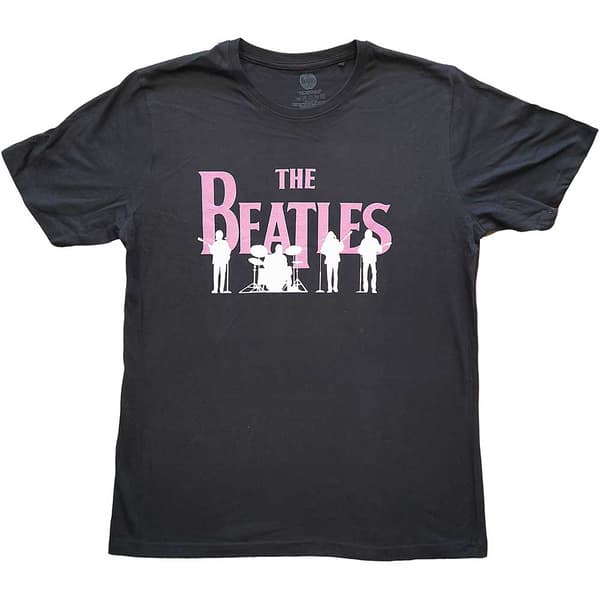 The Beatles Unisex vuxen Silhouette Hi-Build T-Shirt