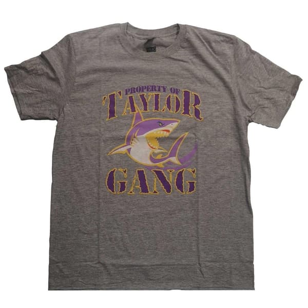 Taylor Gang Entertainment Unisex vuxen Property of Cotton T-Shirt Grey L